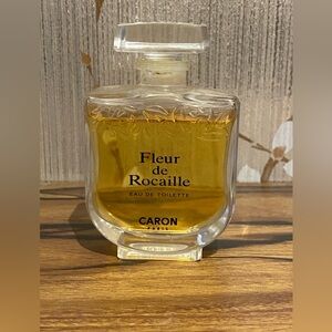 Fleur De Rocaille By Caron 1.7 oz (50ml) EDT flacon bottle RARE